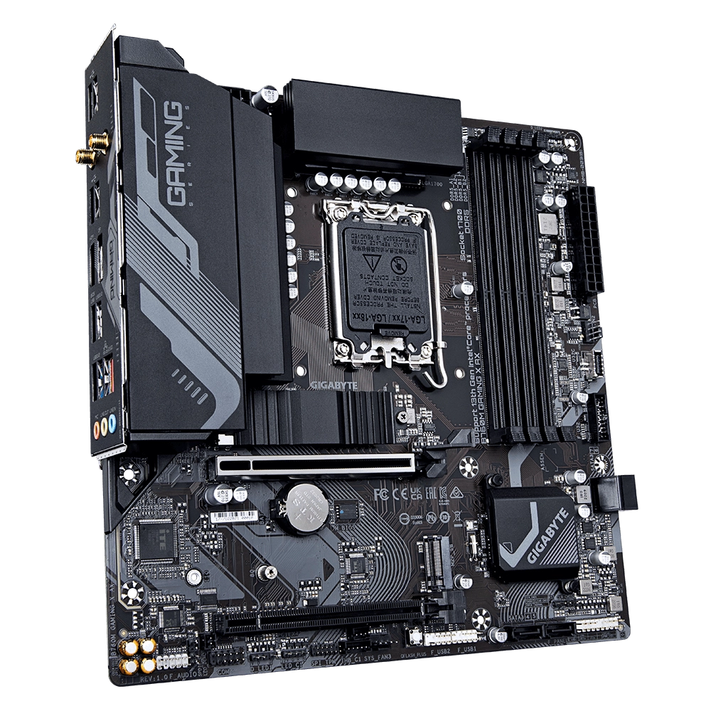 Mainboard Gigabyte B760M GAMING X AX (rev. 1.x) | Intel B760, Socket 1700, Micro ATX, 4 khe DDR5